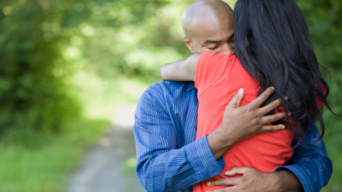 What it means when a guy hugs you tight